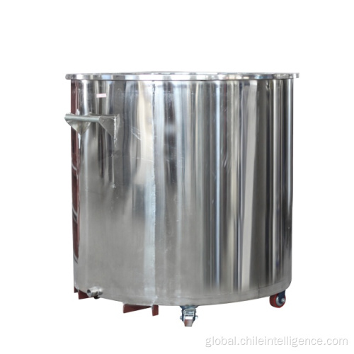 Stainless Steel Mixing Tank High pressure homogenizer with stainless steel mixing tank Supplier